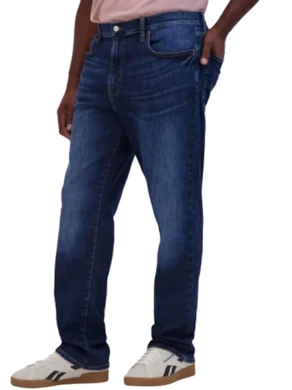 Lucky Brand Men's 223 Straight Leg 5 Pocket Stretch Denim Jean Dark Blue 40x34